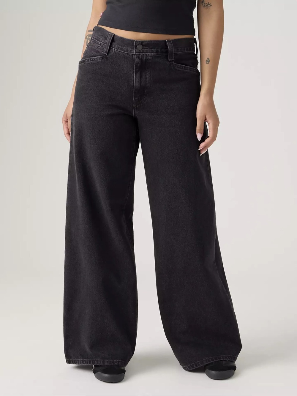 NEW Levi’s ’94 Baggy Wide Leg Jeans Women’s Size 28 Vintage Insprired Black